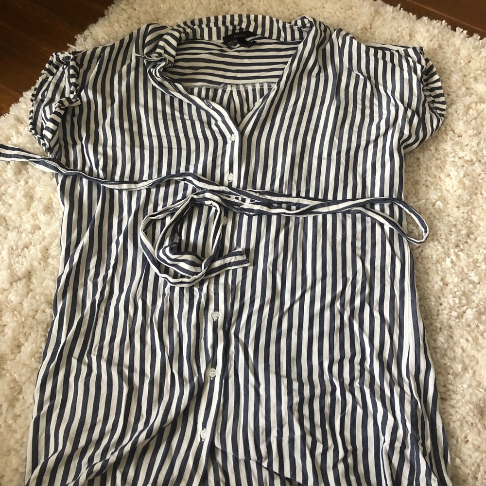 Forever 21 stripped dress